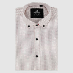 Ivory Micro — Button Down Shirt