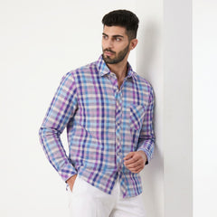Lavender Prism — Button Down Shirt
