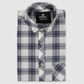Slate Plaid — Button Down Shirt