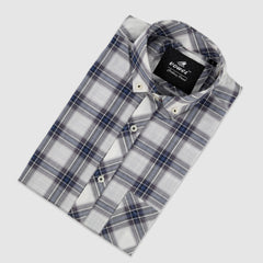 Slate Plaid — Button Down Shirt