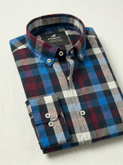 Midnight Mosaic — Button Down Shirt