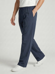 Atlantic Plain Trouser — Deep Navy