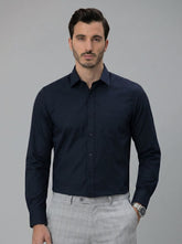 NAVY BLUE — Signature Formal Shirt