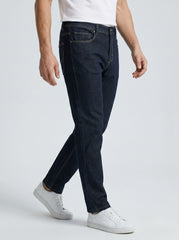 DARK NAVY RAW — Premium Straight Fit Jeans D-2
