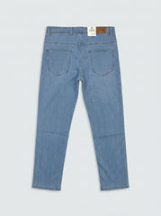 ICE BLUE LIGHT WASH —Premium Straight Fit Jeans D-2