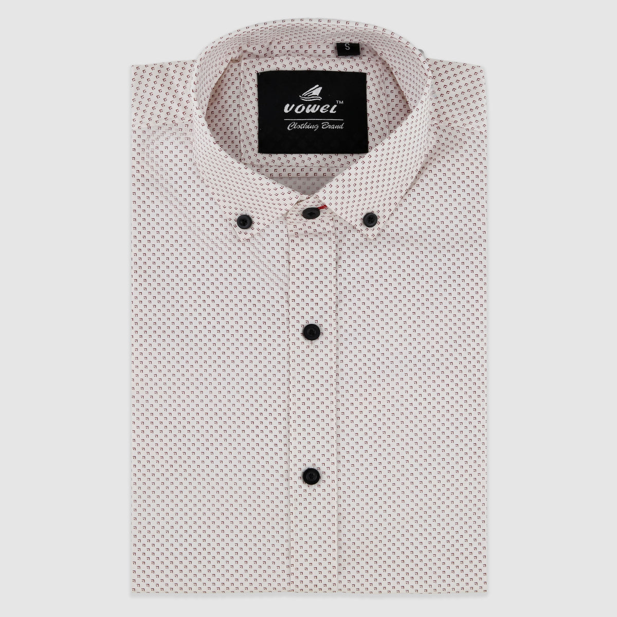 Ivory Micro — Button Down Shirt