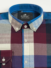 Cobalt Dusk — Button Down Shirt
