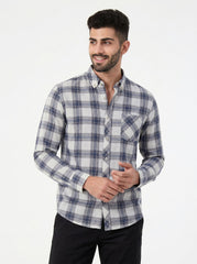 Slate Plaid — Button Down Shirt
