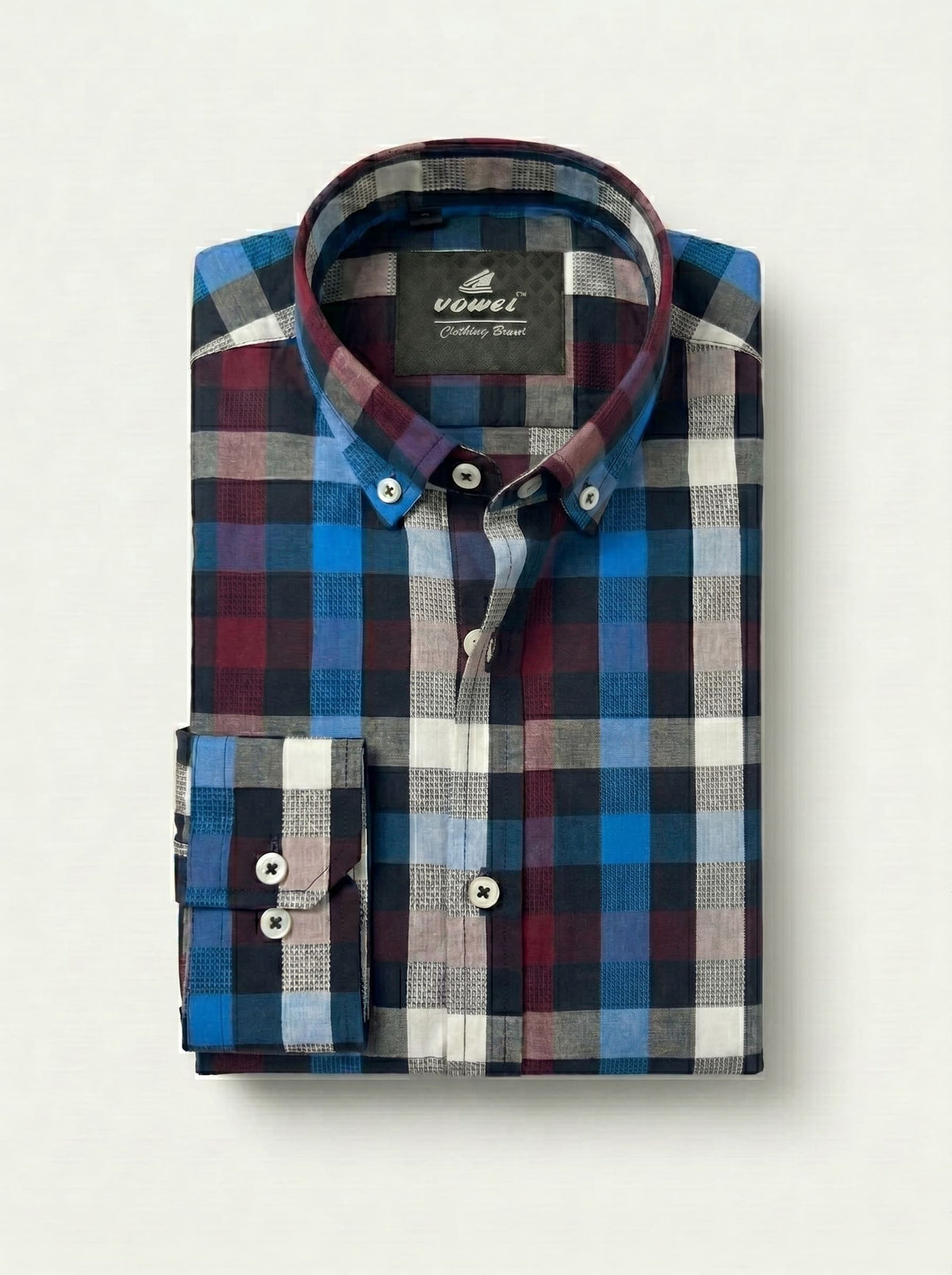 Midnight Mosaic — Button Down Shirt