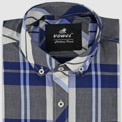 Graphite Wave — Button Down Shirt