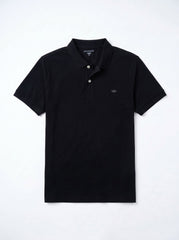 Premium Regular - Fit Pique Polo Docker's  - Black