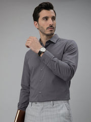 GREY — Signature Formal Shirt